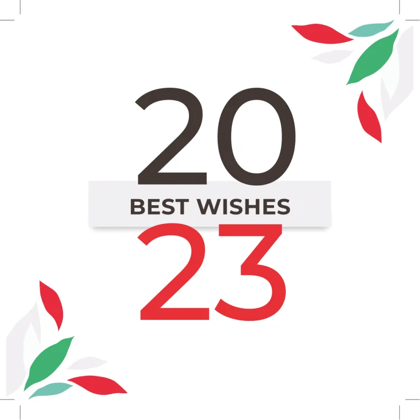 Ecocert wishes you a happy new year 2023