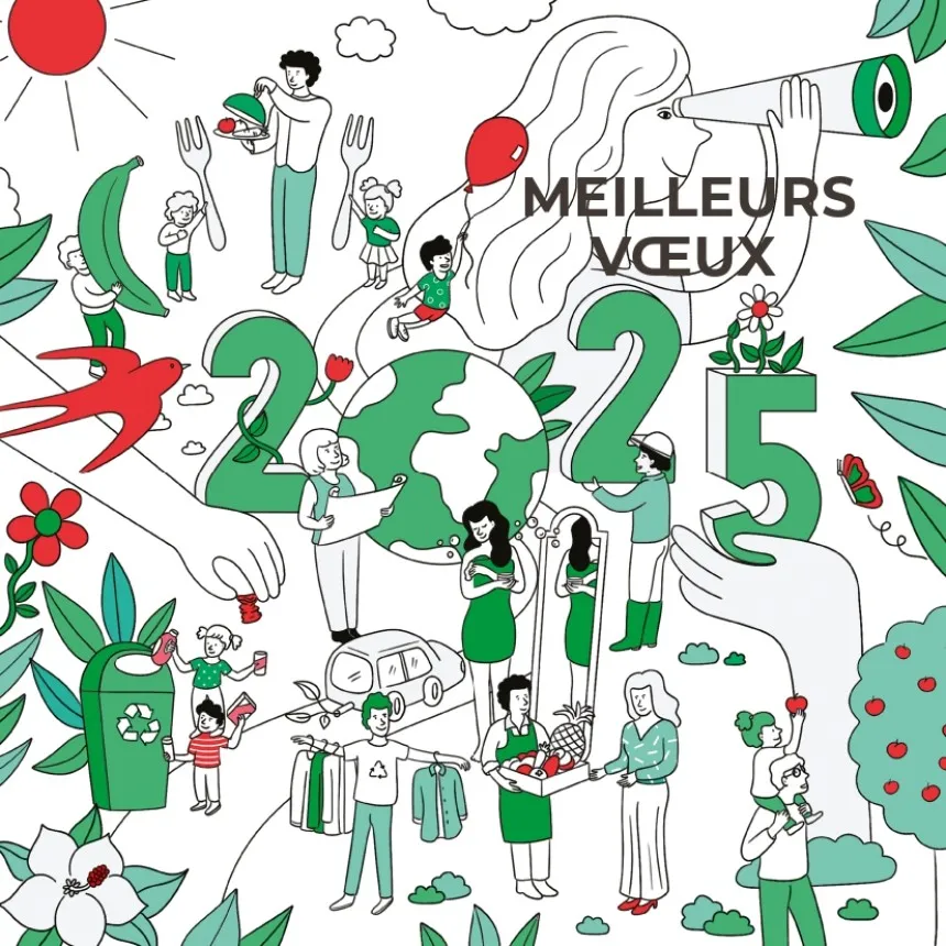 Ecocert vous partage ses meilleurs vœux pour 2025 !